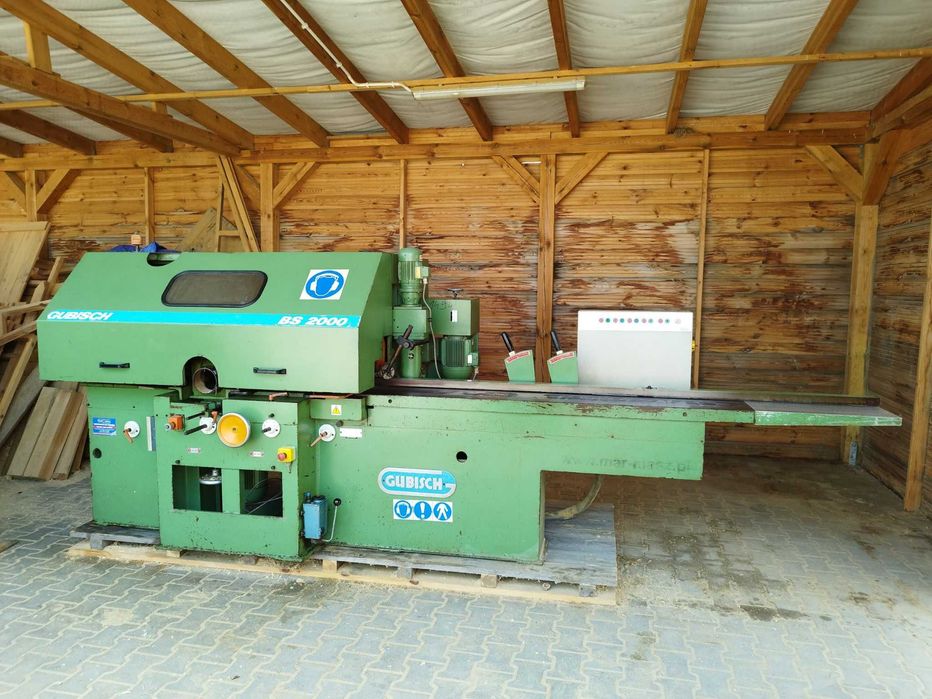 Strugarka  czterostronna  – GUBISCH , strugarka Weinig , SCM ,