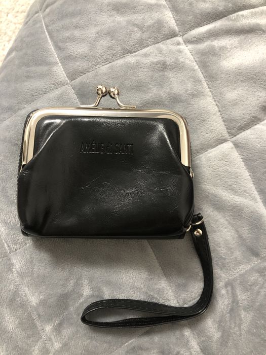 Гаманець чорний монетниця