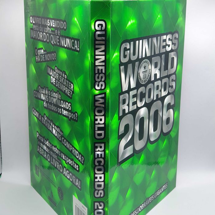 Livro Ref-VSO - Guiness World Records 2006, 2005 e 2004