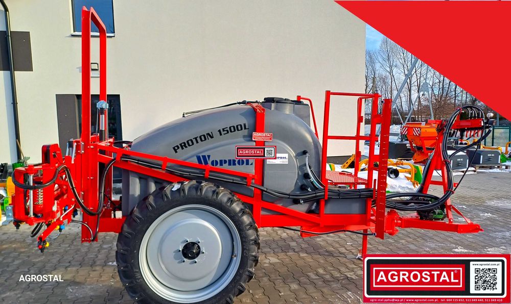 Opryskiwacz polowy hydrauliczny WOPROL przyczepiany AGROSTAL promocja