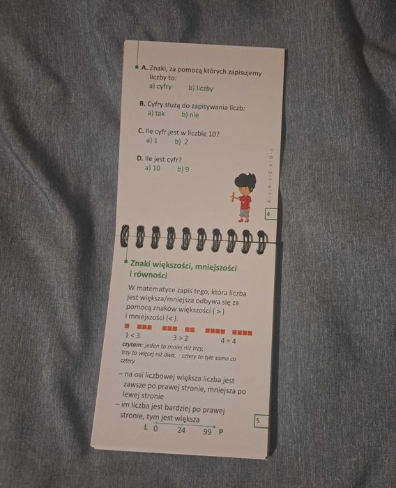 Zeszyt ćwiczeń matematycznych – Kompas matematyczny, klasy 1–3