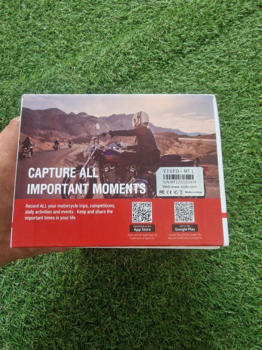 Viofo MT1 - DualCamara e Telemetria GPS para moto/carro