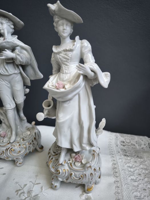 Stare figurki porcelanowe XIX wiek