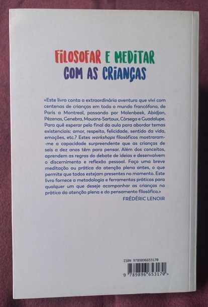 Filosofar e Meditar com as Crianças - Frédéric Lenoir