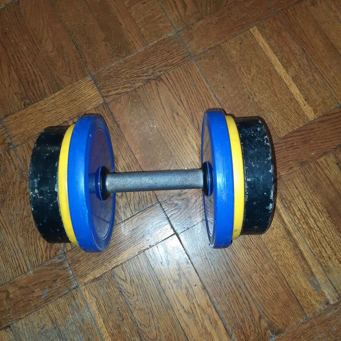 Продам  гантелю наборну inter atletika, vasil  18кг