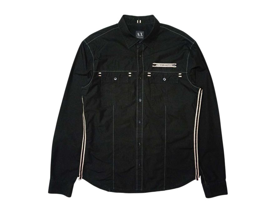 Сорочка Armani Exchange чорна AX