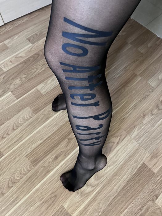 Колготи капронові з написом