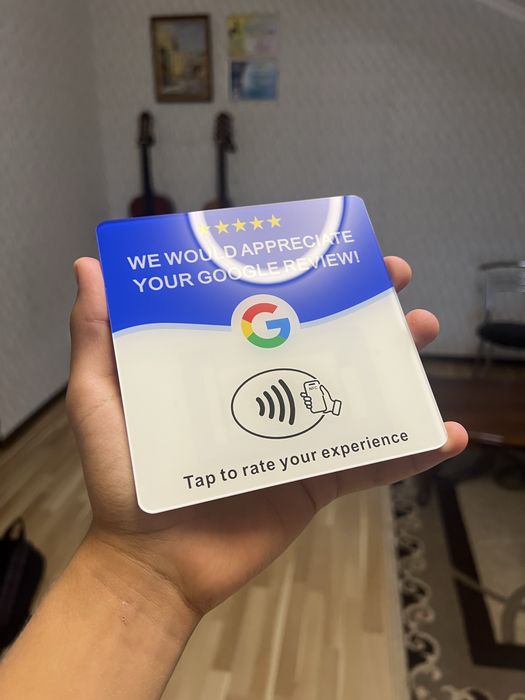 ОПТ картки, таблички для гугл/google відгуків