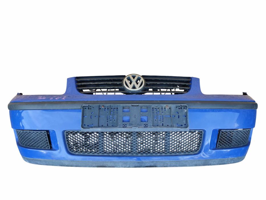 Volkswagen VW Polo 6N2 Zderzak Przód Przedni Niebieski