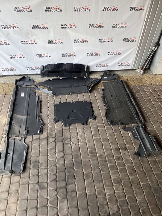 Защита днища дна коробки мотора пильник бампера Audi A4 B8 Allroad: 80 ...