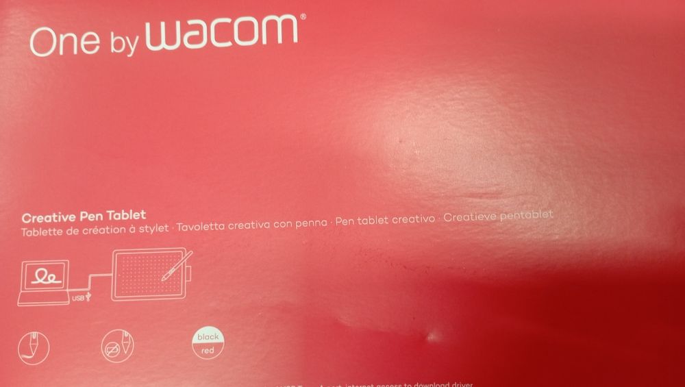Mesa criativa digitalizadora Wacom entrada micro usb