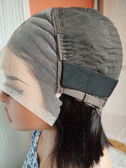 Парик 100%натуральный волос система