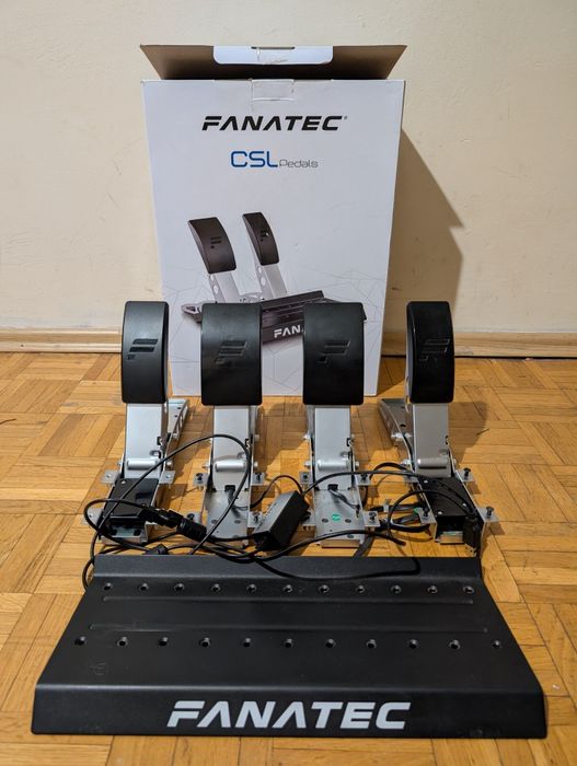 Fanatec CLS pedals 3 + usb PC  adapter