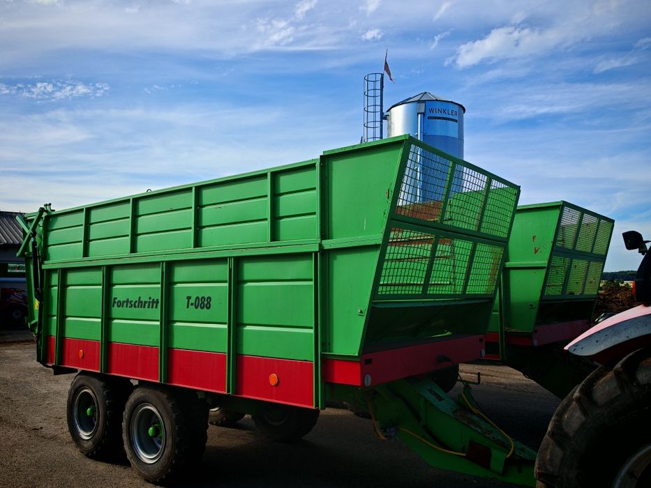 Przyczepy objętościowe fortshrit t-088 od rolnika. ( fligel, joskin, objętościowa,)