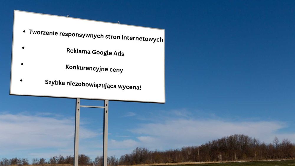 Strony internetowe, Reklamy Google Ads, SEM, Grafika, Freelancer