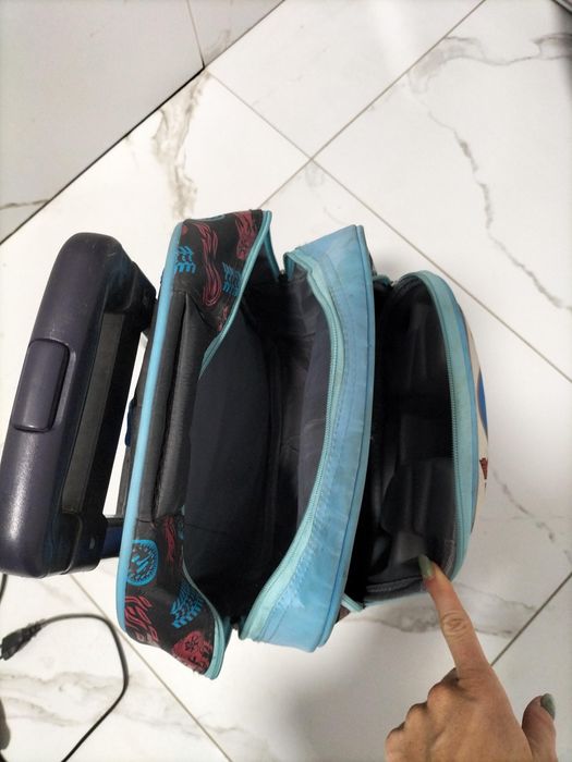 Plecak walizka na kółkach dla dzieci