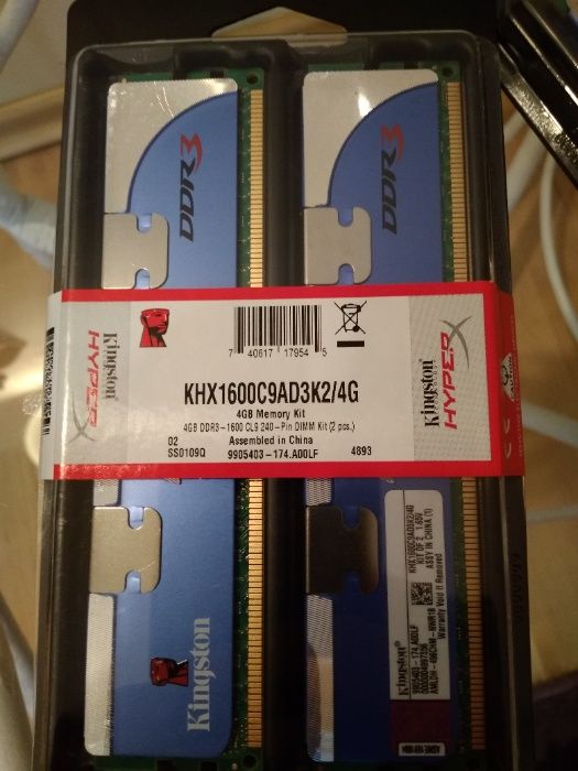 Pamięć ram Kingston 2x 4gb dwa opakowania (8GB)