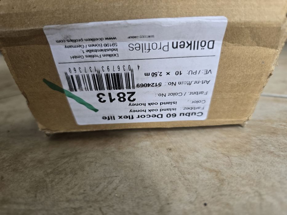 Listwa cubu 60 decor flex life kolor 2813