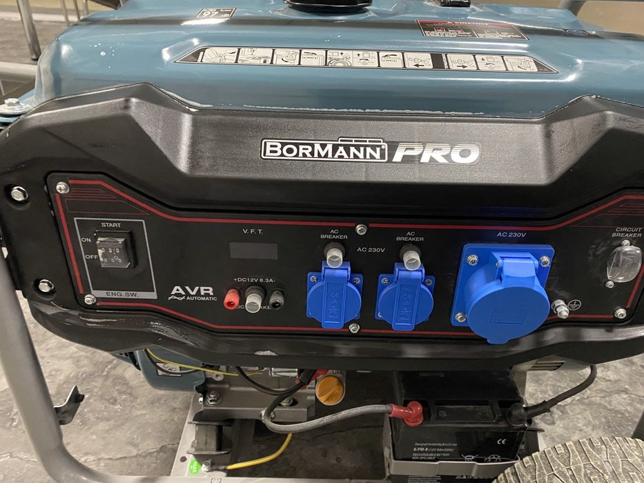 Оренда генератора BoRMann Pro на 7кВт. 1200/Доба