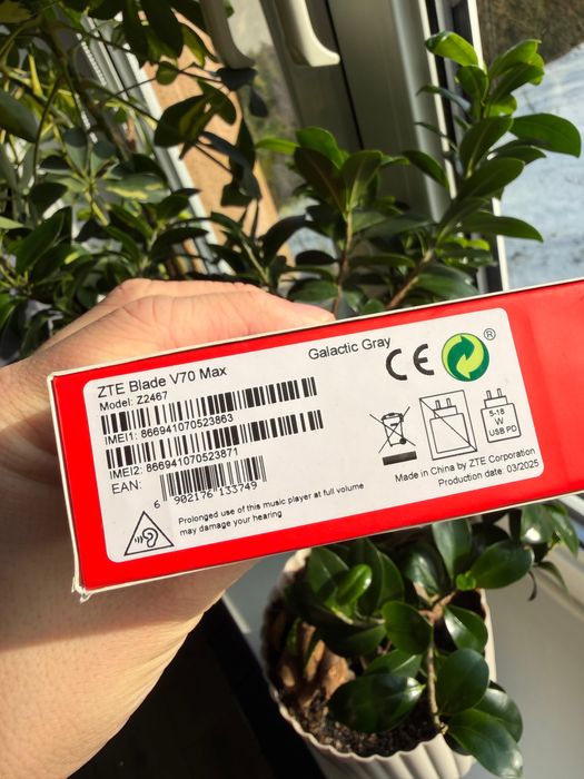 Telefon ZTE Blade V70 Max 4 GB / 128 GB 4G (LTE) szary TOMI-TECH