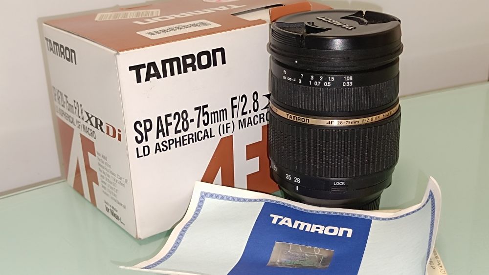 tamron 28 75 nikon - купить фототехнику, видеоаппаратуру - Цена на