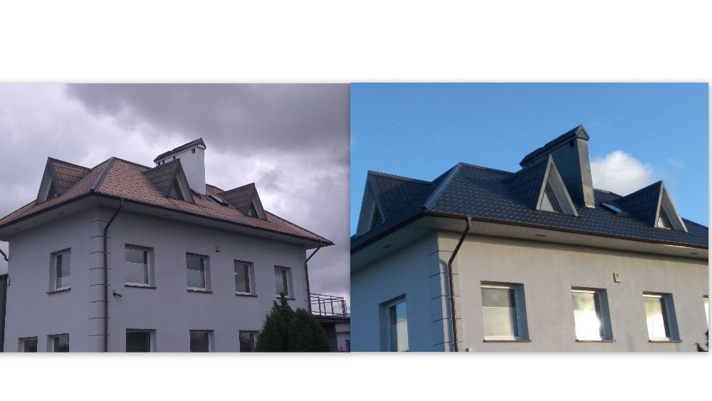 Mycie, czyszczenie, malowanie elewacji, kostki brukowej, dachu