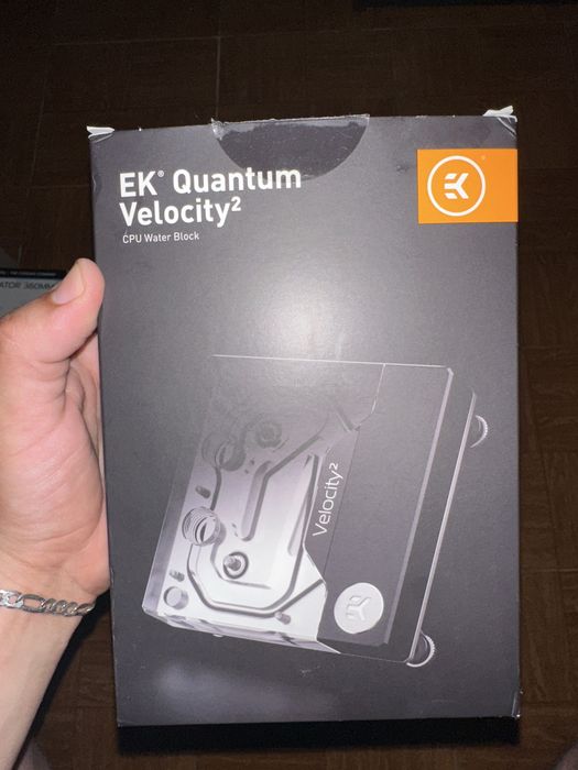 CPU Block EK Water Blocks Quantum Velocity2 D-RGB