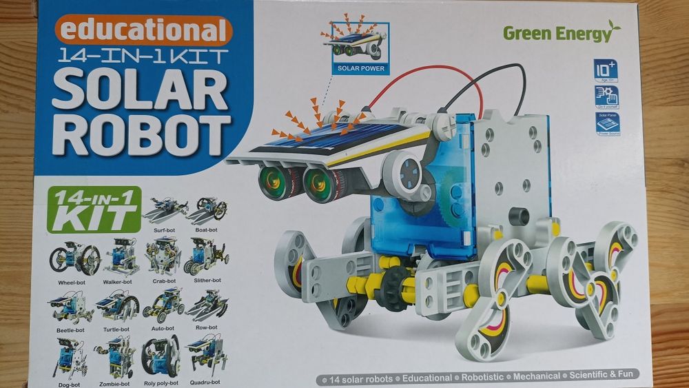 Дитячий конструктор "Solar Robot" 14 в1