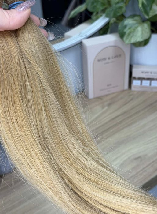 110 грам Волосся натуральне, для нарощення, для загущення