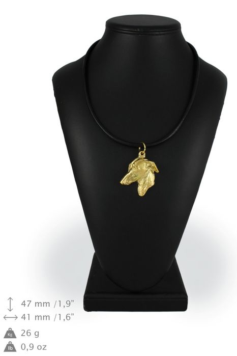 Charcik włoski naszyjnik pozłocony w pudełku Art-Dog