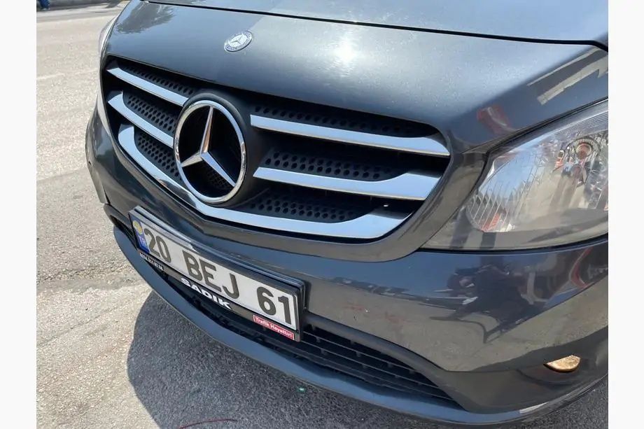 Mercedes Citan 2013-2021 гг. Хром Накладки на Решітку (5 шт)