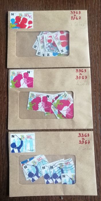 Lote de Selos Parabéns