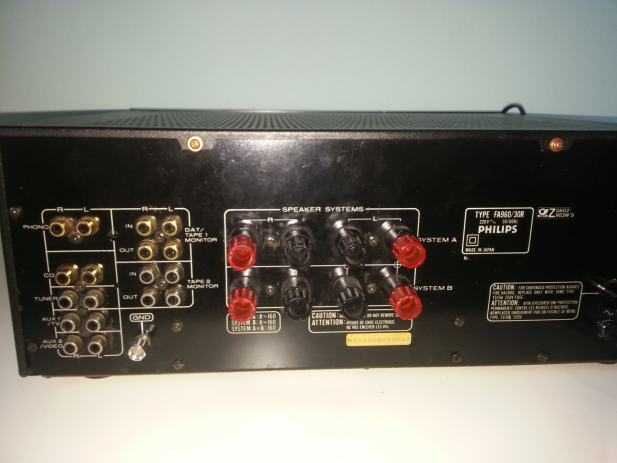 Philips FA-960 amplificador  (Interior igual ao Marantz PM84)