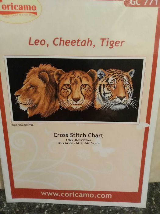 Haft krzyżykowy liczony