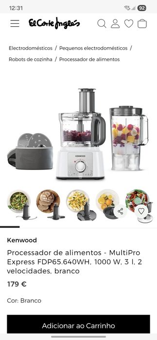 Kenwood robot de cozinha