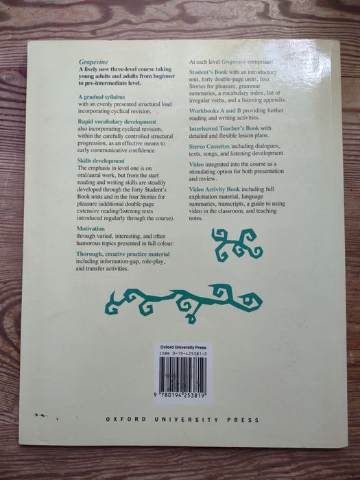 Grapevine - student's book 1