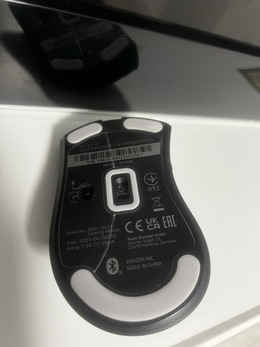 Миша бездротова ігрова Razer DeathAdder V2 X Hyperspeed Black