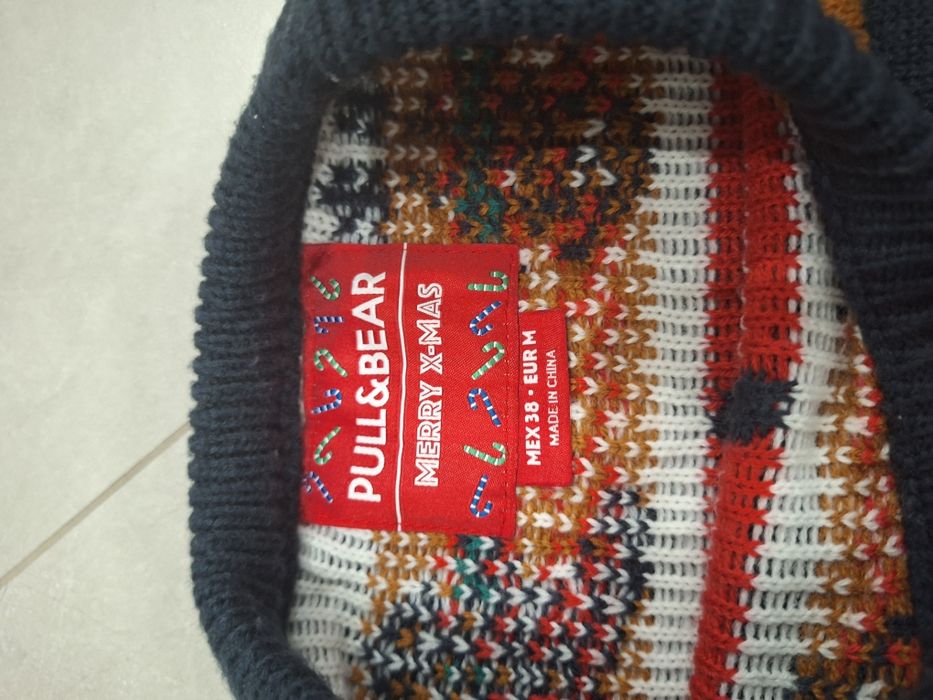 Sweter świąteczny M