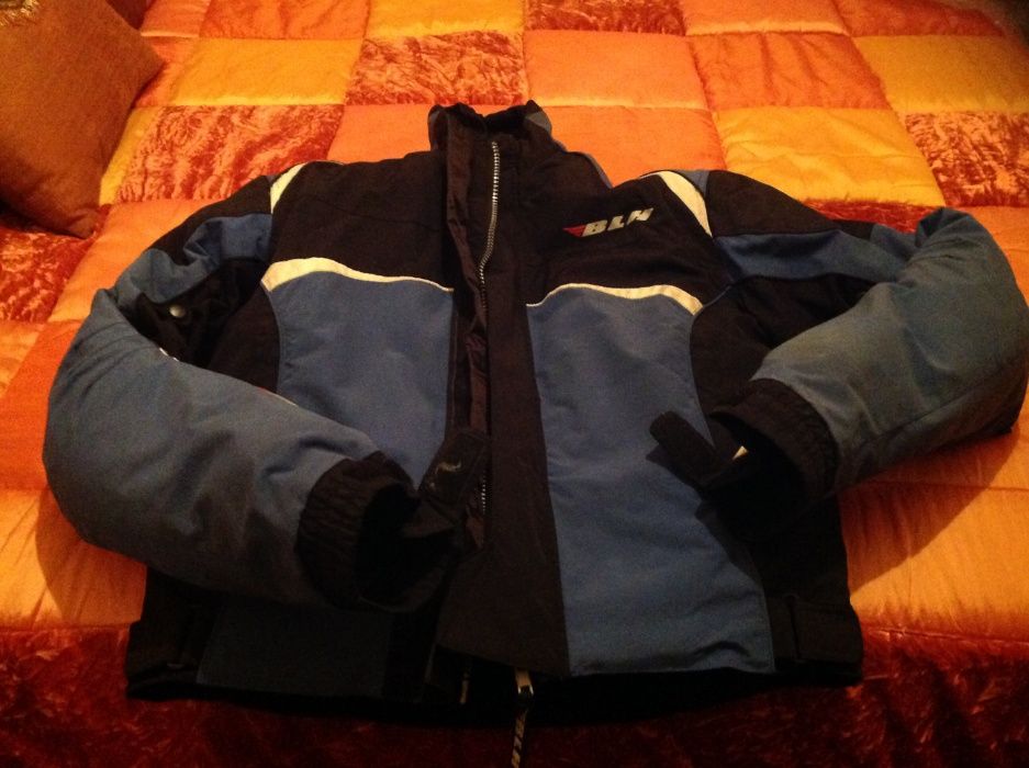 Blusão de Mota BLH Azul e Preto