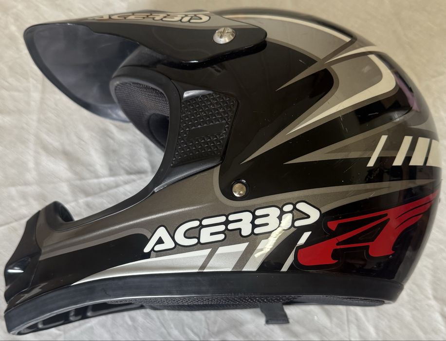Capacete Motocros Helmet Acerbis Tamanho Size M