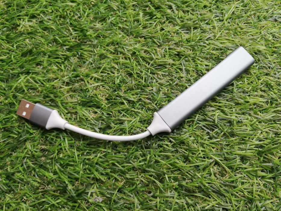 HUB USB 4 Portas corpo em alumínio
