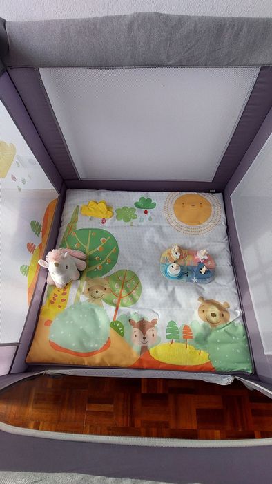 Parque infantil giordani cinza novo