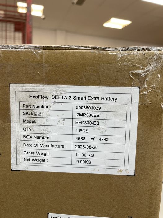 додаткова батарея EcoFlow DELTA 2 Smart Extra Battery 1024 Вт·год