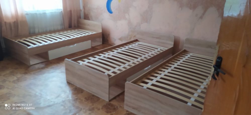 Ліжко Тіпс +ортопедичний вклад, односпальне з шухлядою, наявність