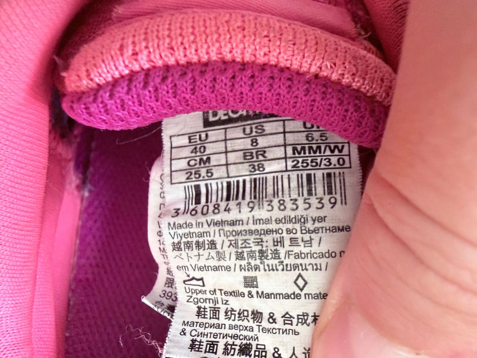 Decathlon adidasy różowe domyos 40