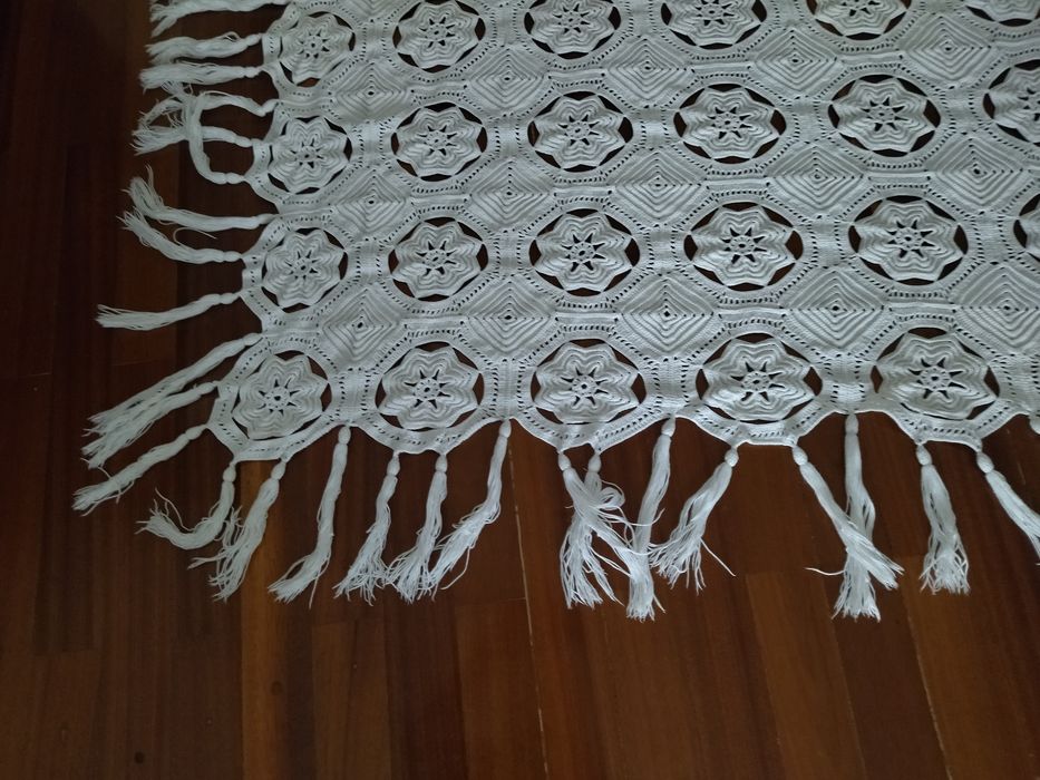 Colcha de renda antiga