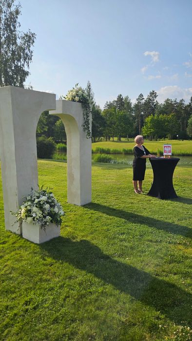 Łuki ślubne dekoracje 4 szt., minimalistyczne