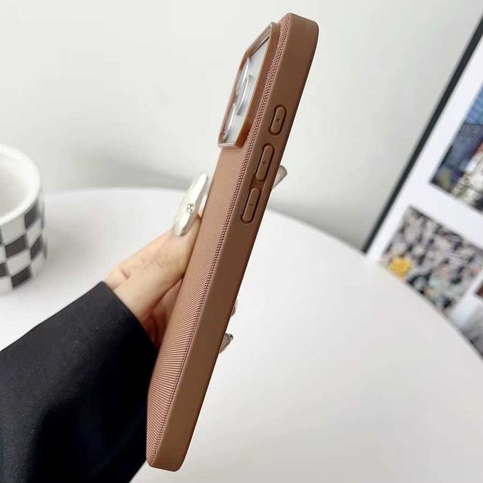 Etui tech-woven czarne - iPhone 15 Pro