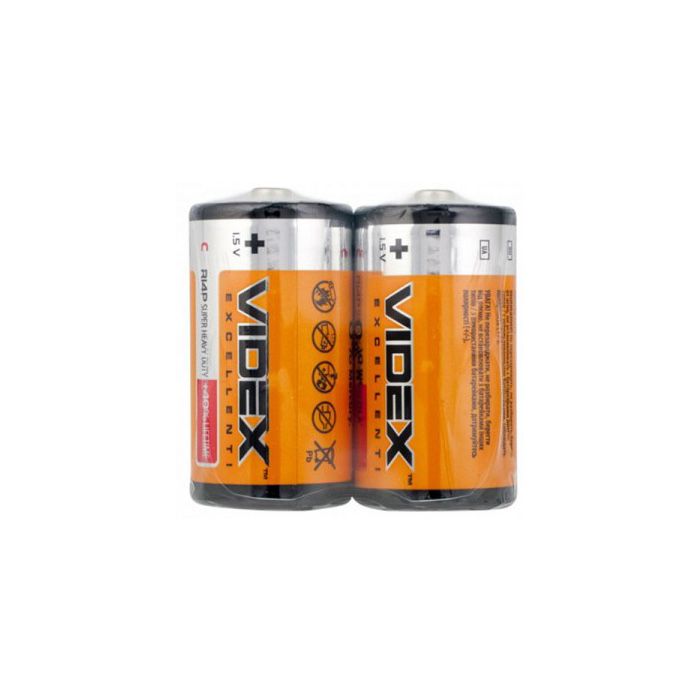 Батарейка Videx R14 (просрочена) 300 шт