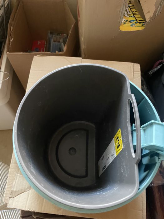 Kosz na śmieci Ikea niebieski